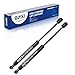 BOXI 2pcs Front Hood Gas Charged Lift Supports Shocks For 2004-2010 BMW X3 E83 Hood 6359,SG402055,51233400352