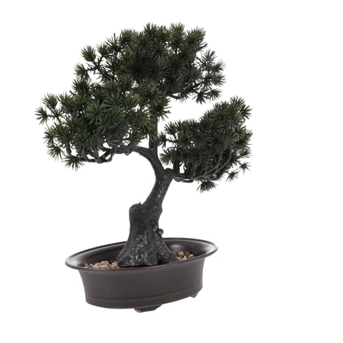 HYTROVE 1 Pc Pino de Bienvenida de simulación Planta Falsa Manto casa arboles Artificiales Artificial Plants decoración de Escritorio Artificial macetas de Plantas Artificiales el plastico