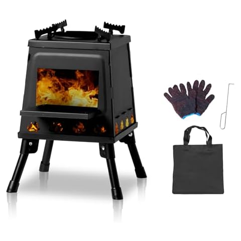 Outvita Portable Folding Wood Burning Stove Cover