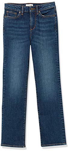 Goodthreads Jeans con Taglio Dritto a Vita Alta