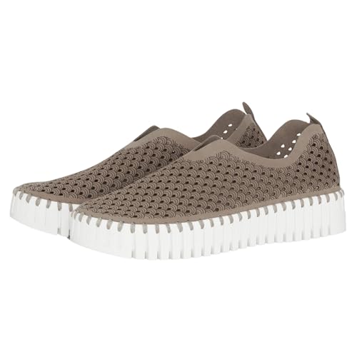 Image of Ilse Jacobsen HORNBAEK Women's Tulip 3373 Platform | Slip-On | Low-Top.