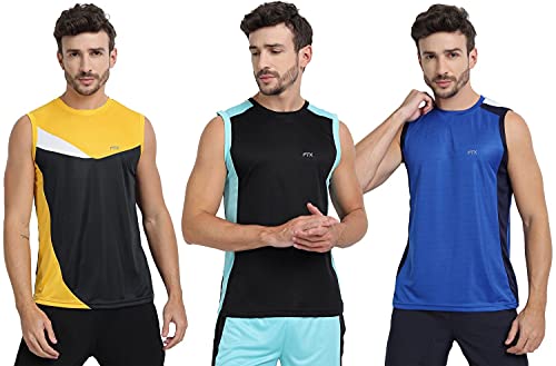 Image of FTX Men's Solid Regular Fit T-Shirt
