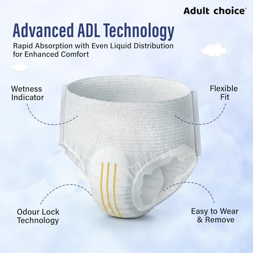 RESPECT Adult Choice Adult Eco Pants Diaper, Unisex, 10 Count - Image 6
