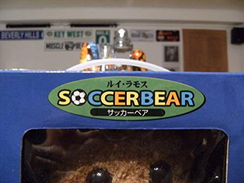 Amazon.co.jp: 90年代限定Jリーグ ラモス瑠偉 テディベアSOCCER BEAR