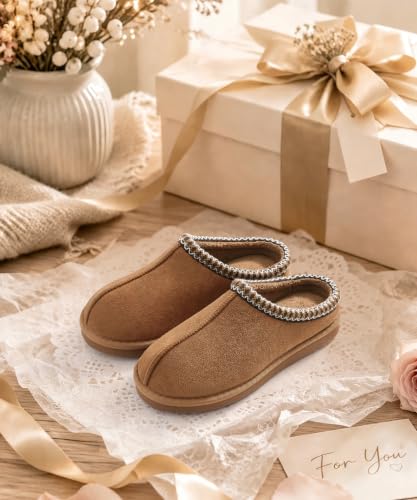 Litfun Cozy Memory Foam Slippers for Women Faux Suede Clog House Shoes - image 9