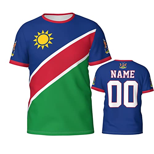 T-shirt sport Namibie personnalisé pour running et gym homme