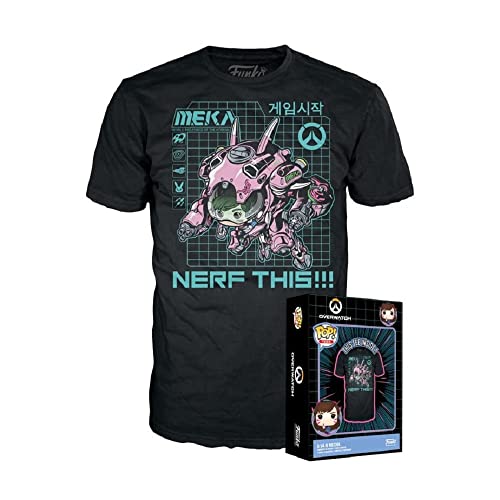 Funko Boxed Tee: Overwatch - Extra Large - (XL) - T-Shirt - Vêtements - Idée de à Manches...