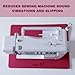 Madam Sew Sewing Mat - Sewing Machine Mat Reduces Vibrations, Movement & Slipping, Perfect Sergers Accessory Gift for Sewing Enthusiasts