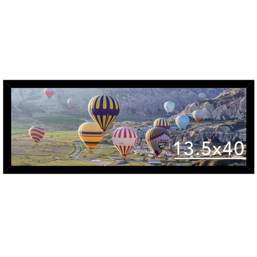 Photo 1 of 13.5x40 Picture Frame Black for Poster Photo Panoramic Picture