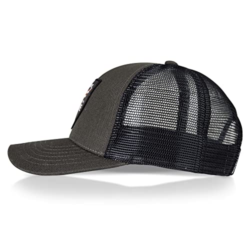 Image of Wolverine Trucker Hat | Mesh Back | Snapback | Adjustable | Rugged | Durable | Workwear