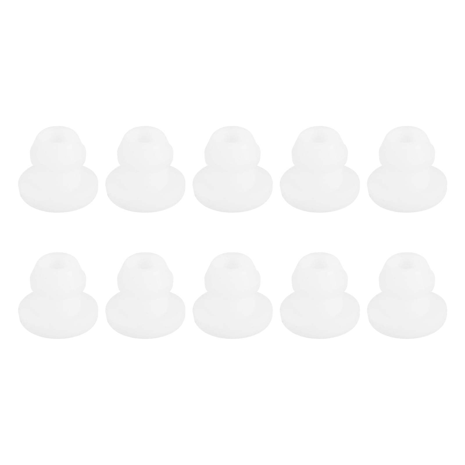 Rebower Snap in Locking Hole Plugs Rubber Panel Seal Cover Drilled Silicone Caps