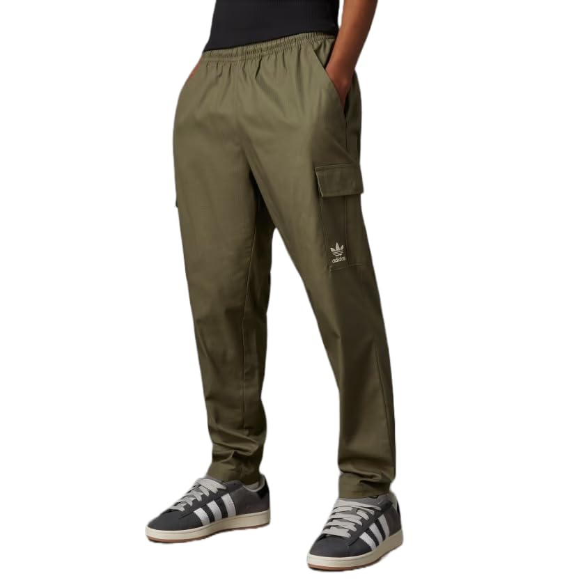 adidas Originals Men's Enjoy Summer Cargo Pants, Olive Strata, Medium