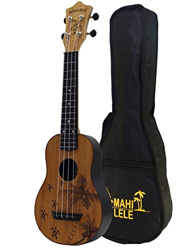 Ukulele Mahilele 3.0 mahogany summer - Les Beatles, Paul McCartney, John Lennon, RIngo Starr, George Harrison Ukulele Mahilele 3.0 mahogany summer