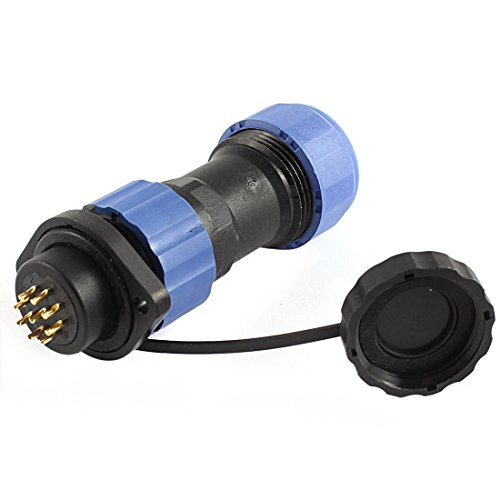 Conector de aviación impermeable SD20-9 20mm 9 pines miniatura 1