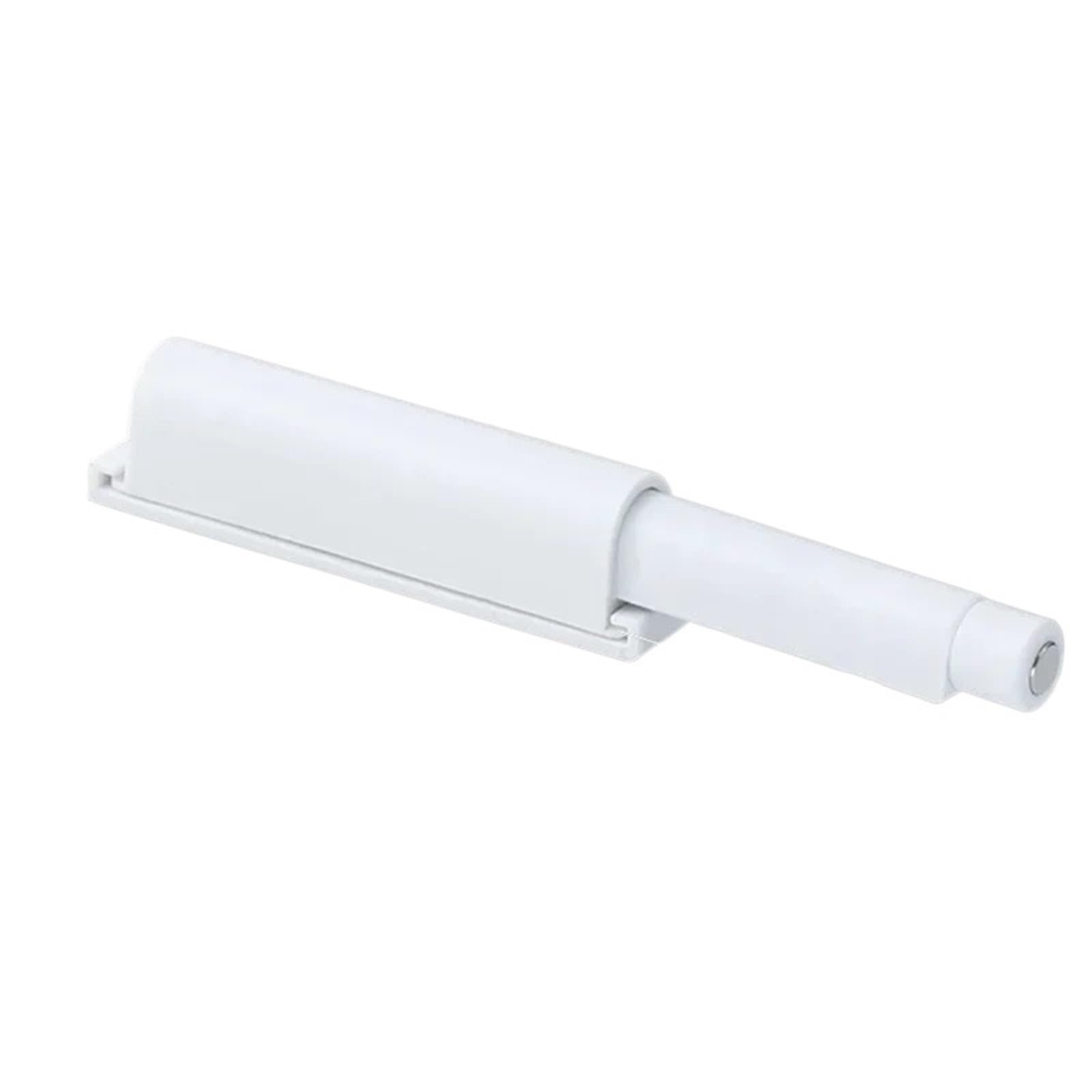 Cnyuon White 12Pcs Invisible Cabinet Catches Magnetic Push To Open Cupboard Drawer Door Touch Stop Damper Latch Release Buffer Pulls(White)