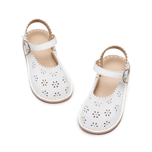 Image of Otter MOMO Girls Open Toe Princess Flat Sandals with Comfort Sole Summer Sandals