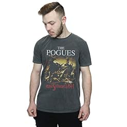 Absolute Cult Homme The Lavé T-Shirt - Les Beatles, Paul McCartney, John Lennon, RIngo Starr, George Harrison