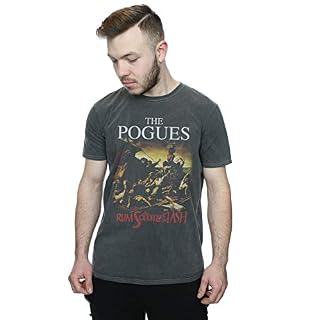Absolute Cult Homme The Lavé T-Shirt - Les Beatles, Paul McCartney, John Lennon, RIngo Starr, George Harrison