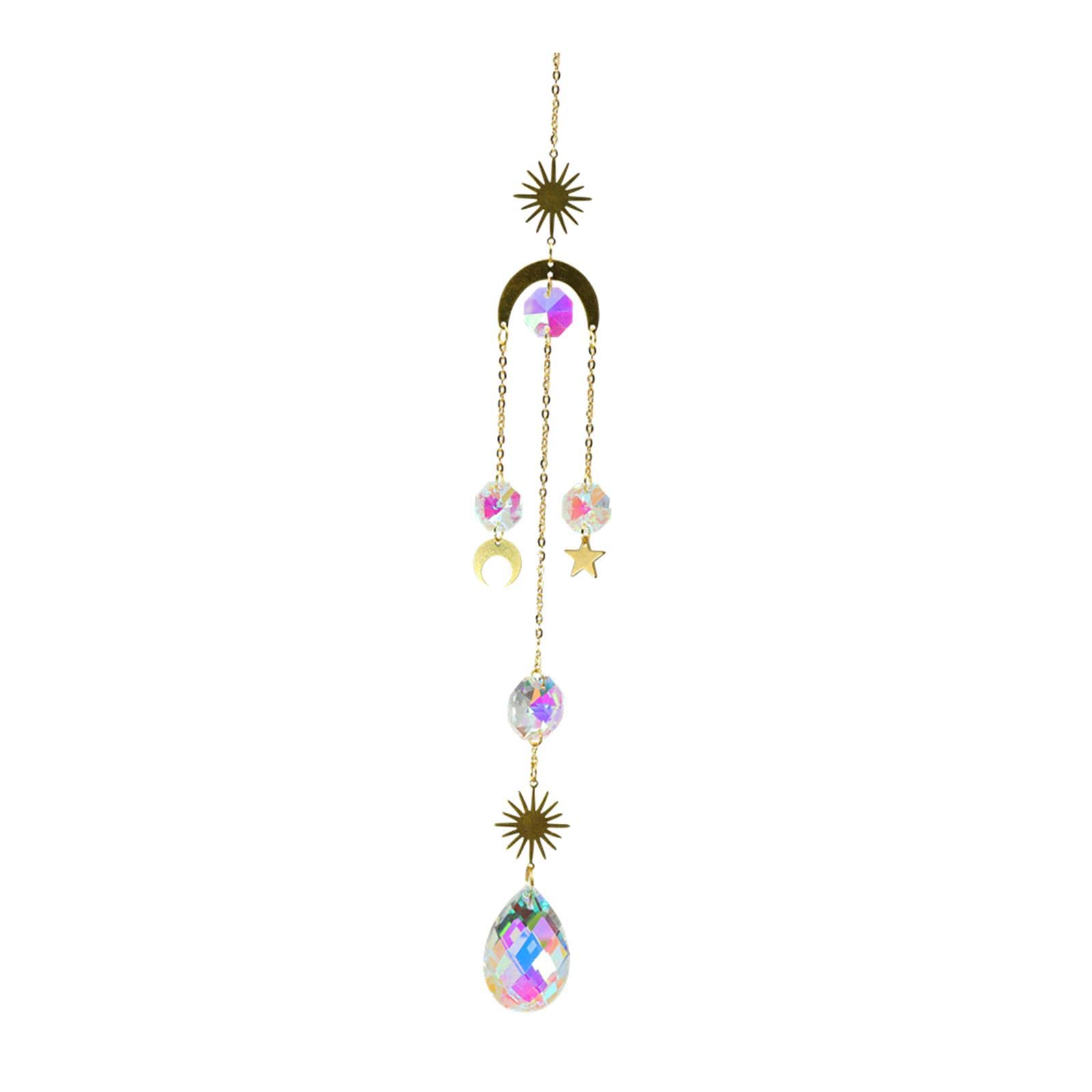 Crystal Sun Catchers Hanging Ornaments Decor for Window Home Garden C|Home & Garden|Home Decor|Suncatchers & Mobiles-image-9