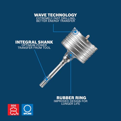 Image of Bosch HC8570 5 in. x 12 in. SDS-max Rotary Hammer Core Bit