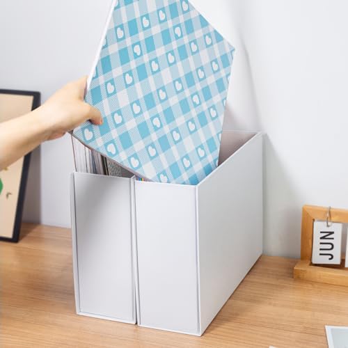 Image of tutata Scrapbook Paper Storage Organizer, 12x12 Paper Storage Organizer, Scrapbook Storage Bin for 12 inch x 12 inch Paper- 1 PACK