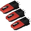 DIGITNOW! Aiguille Diamant Tourne Disque Aiguilles de Stylet de Remplacement pour Platine l’aiguille pour disques vinyles LP,3 Pièces