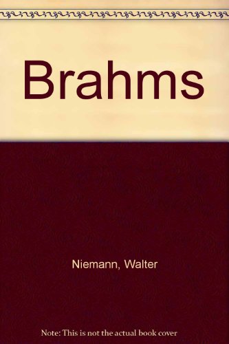 Brahms B002K7JLG0 Book Cover