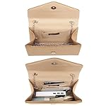 Dasein Women's Evening Bag Party Clutches Wedding Purses Cocktail Prom Handbags with Frosted Glittering - Image 5