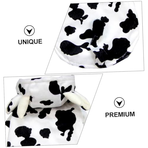 Disfraz para perro estampado de vaca talla S miniatura 6