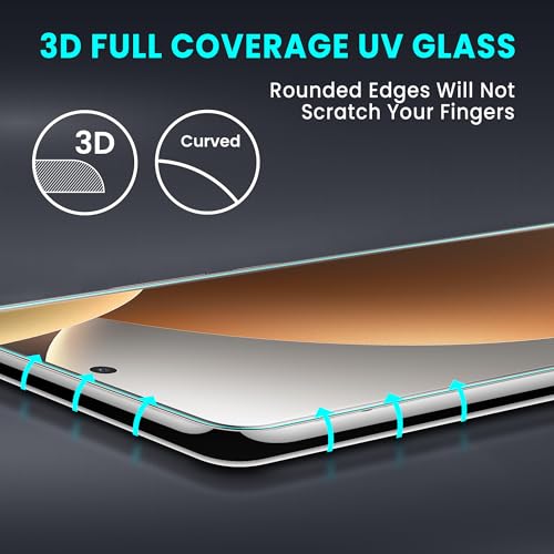 Image of FIRST MART Military Grade UV Tempered Glass Screen Protector For Redmi Note 15 Pro (6.83 Inches) With Installation Kit| Edge To Edge Coverage