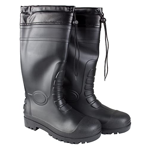 Top-Multi Gummistiefel gefüttert | mit Stahlsohle und Stahlkappe Größe 43 Cover
