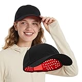 Red Light Therapy for Hair Growth Cap Adjustable Size for Men and Women, Upgraded Wireless Hat with Rechargeable Battery