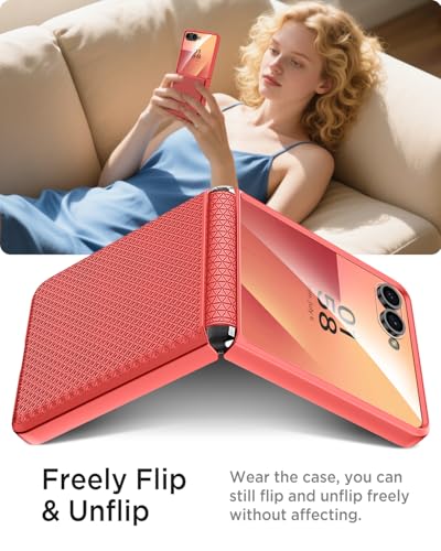 Coque pour Galaxy Z Flip 7 fine durable protégeant la charnière - 5