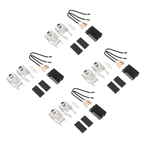 AUTSUPPL 4 Sets Stove Connector Kit for Gas Stove Top Burner Receptacle High Reliability