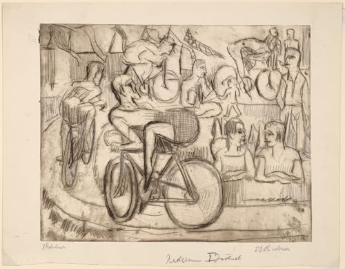 Tableaux posters murale course cycliste Kirchner impression premium