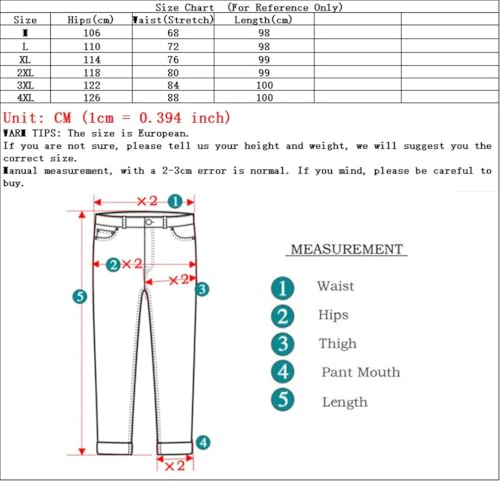 Men Straight Leg Loose Drawstring Jeans Streetwear Wide Denim Pants Baggy Harajuku Trousers4