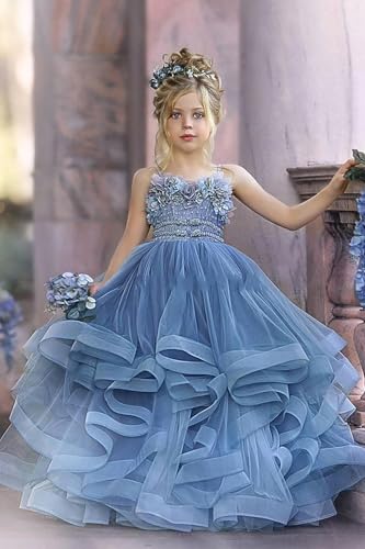 Flower Girl Dress Lace Appliques - Flower Girl Dresses Ruffle Flower Girls Dress2