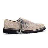 wienerberger antik  Almbock Trachtenschuhe beige alt-antik - Exclusive Herren-Schuhe, hochwertig und extravagant, leicht, alt-antik Design, Größe 40 41 42 43 44 45 49