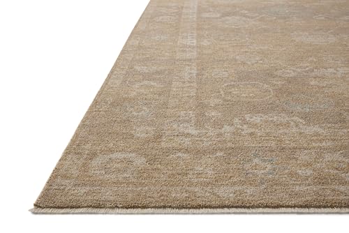 Image of Loloi Chris Loves Julia Louisa Taupe /Gold 9'-6 inch x 13'-1 inch Area Rug