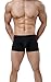 Gudan Mens Silky Underwear Sexy Seamless Boxer Briefs