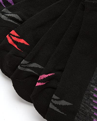 Image of Reebok Womens Low Cut Socks 6 Pack Cushioned Athletic Performance Socks | Breathable, Moisture-Wicking Fabric with Arch Support, a Comfort Toe Seam and Flexible Stretch Fit