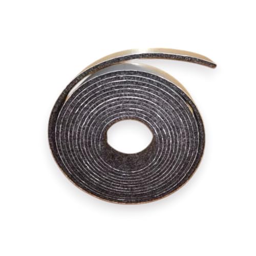 Self Stick Replacement Grill Gasket – High-Temp Seal for TRAEGER Lil Tex Elite, BBQ150, XL – Heavy Duty, Airtight, Easy Install – 15 ft Long, Dark Grey