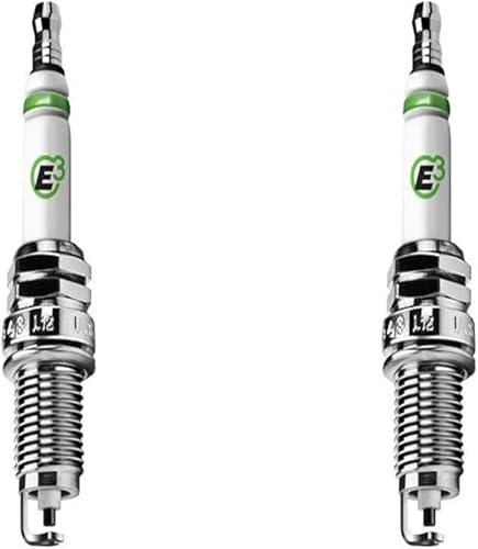 E3 Spark Plugs Bujía E3.20 para césped y jardín, paquete de 2