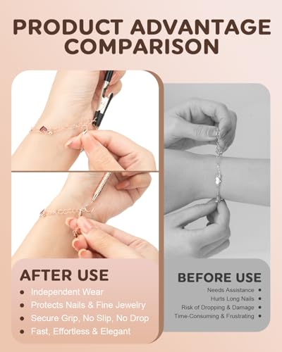FTAKRY 2 Pcs Bracelet Helper Tool
