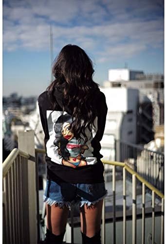 Amazon しゅーくりーむ ストリートファッション 渋谷 原宿 ユニセックス 東京 パーカー Hooded カイリージェンナー Kylie L グレー トレーナー パーカー 通販