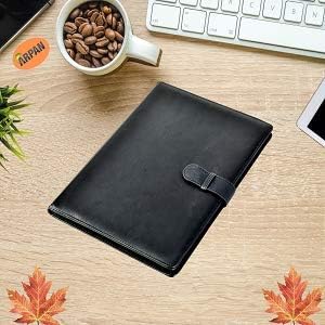 Arpan A4 Professional Display Presentation Book Portfolio Folder (Black - 36 Pockets (72 Sides))