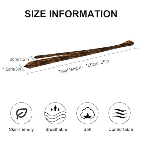 Corbata para hombre con pañuelo a cuadros formales miniatura 2