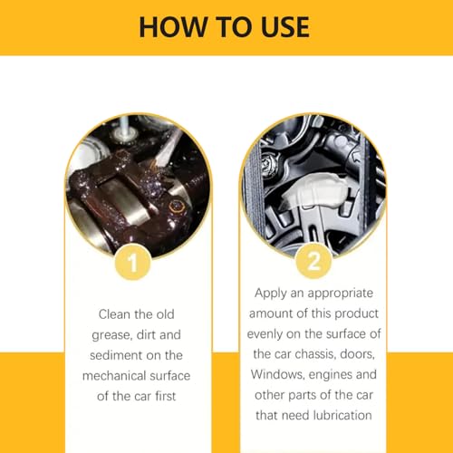 7PCS High Temperature Copper Grease, Anti Seize Grease for Car