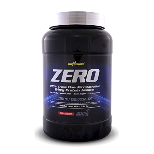 Big Man Nutrition Zero Whey Proteína Isolate, Fresa - 910 gr