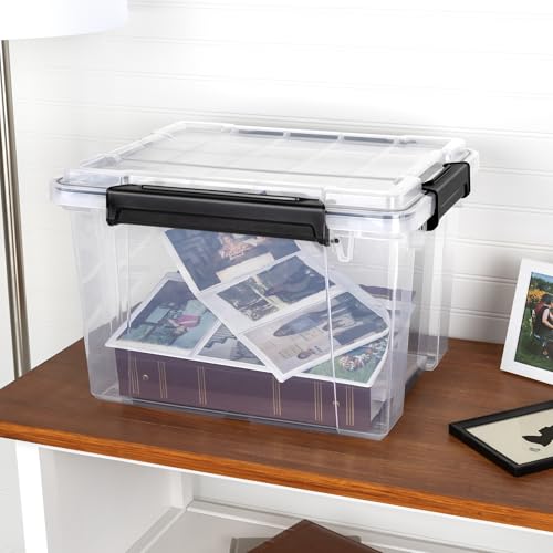 Sterilite Gasket Storage Box with Lids for Home & Office, 34 Quart, 8-Pack - image 5